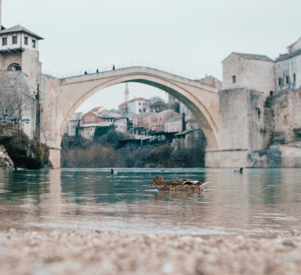 mostar bridge neretva